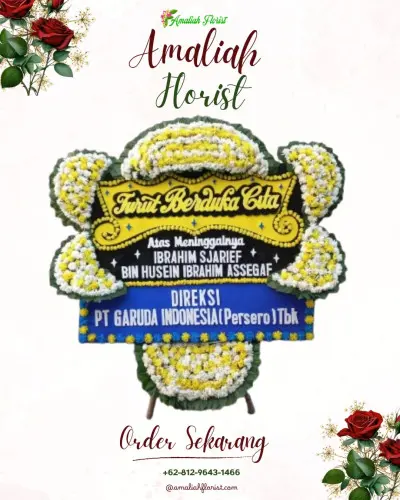 Papan Bunga Duka di Dayeuhkolot